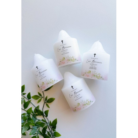 Quad Baby Pillar Candles