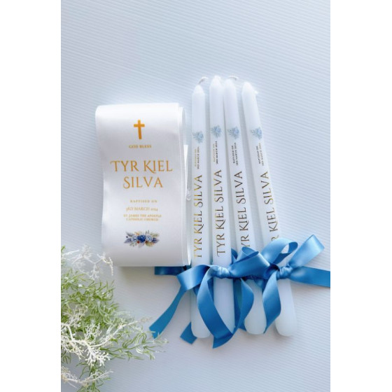 Stole Taper Candle Set