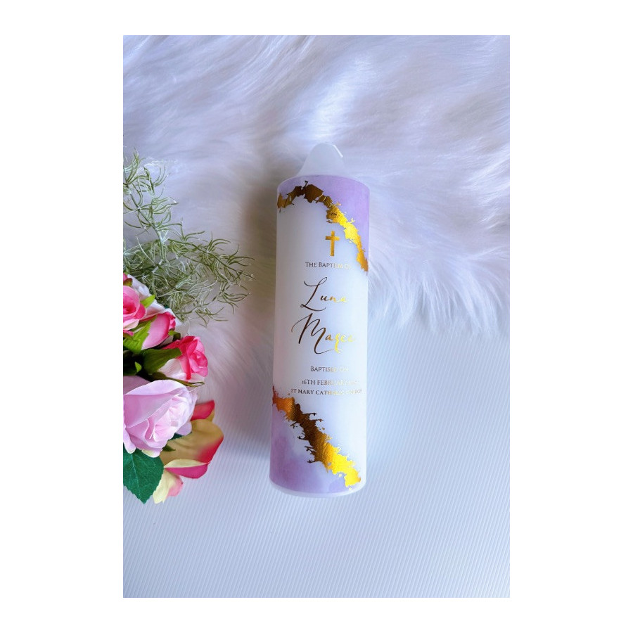 Baptism Candle Girls Baptism Candle Girls